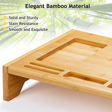 Load image into Gallery viewer, AMBMS01-0 Bamboo Monitor Stand Riser for Home, Office Computer, Laptop