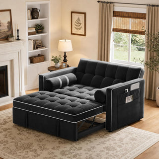 Amada Sleeper Sofa Bed, Convertible Pull Out Couch