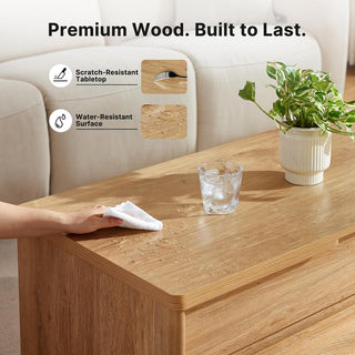 AMADA HOMEFURNISHING Lift Top Coffee Table with Storage for Living Room