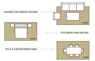 AMADA Area Rugs for Living Room