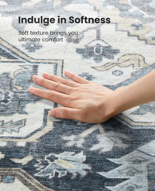 Amada Navy Blue Rug 8x10