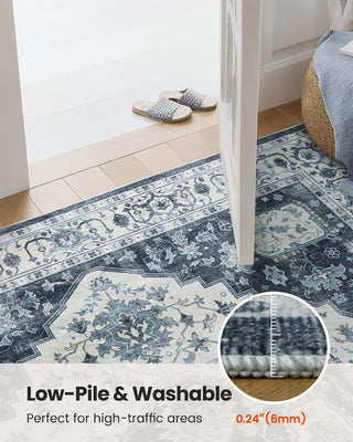 Amada Navy Blue Rug 8x10