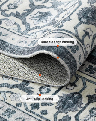 Amada Navy Blue Rug 8x10