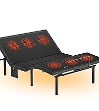 Amada Adjustable Bed Frame with Massage & Luxury Mattress Set