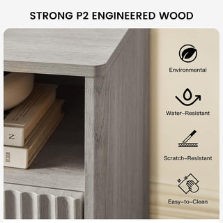 Amada TV Stand for 50-65" TV, Grey