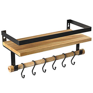 AMFS09 Floating Storage Shelf for Bathroom, Kitchen, Living Room, Bedroom