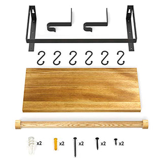 AMFS09 Floating Storage Shelf for Bathroom, Kitchen, Living Room, Bedroom