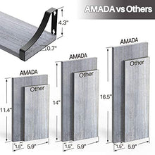 Load image into Gallery viewer, AMFS03 Floating Shelves for Bedroom, Bathroom, Living Room, Kitchen (Gray)
