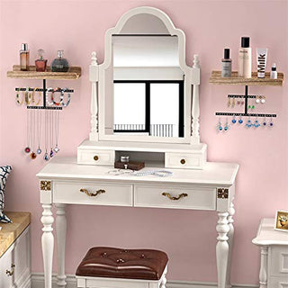 AMJO-01 Hanging Jewelry Organizer for Earrings, Rings, Necklaces, Bracelets