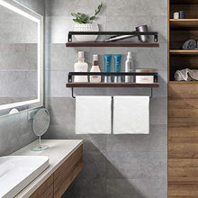 Load image into Gallery viewer, AMFS04 2 Pack Floating Shelves Decorative for Kitchen, Bathroom, Living Room
