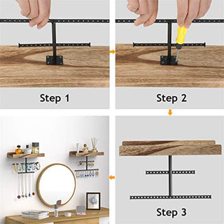 AMJO-01 Hanging Jewelry Organizer for Earrings, Rings, Necklaces, Bracelets