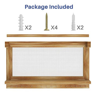 AMJO-04  Wall Mounted Jewelry Display Shelf for Earring, Ring, Necklace, Bracelet