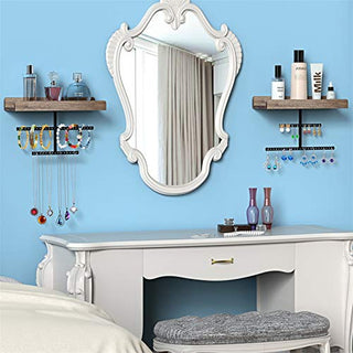 AMJO-02 Hanging Jewelry Organizer for Necklaces, Bracelets, Earrings, Rings