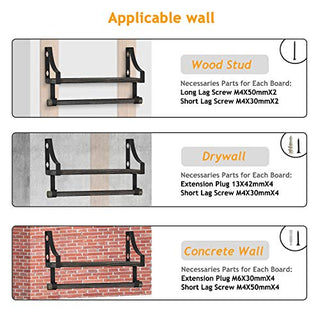 AMFS10 Wall Mounted Shelf for Coffee Bar, Kitchen Shelf, Bathroom, Living Room