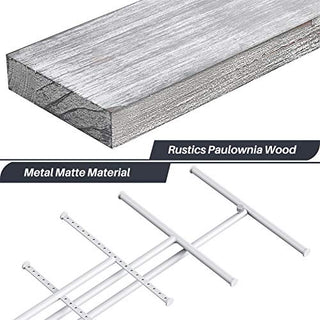 AMJO-03 Tower Tree Jewelry Stand for Necklaces, Bracelets ,Earrings, Rings Display(Gray)