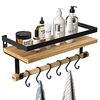 AMFS09 Floating Storage Shelf for Bathroom, Kitchen, Living Room, Bedroom