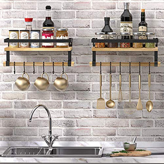 AMFS09 Floating Storage Shelf for Bathroom, Kitchen, Living Room, Bedroom